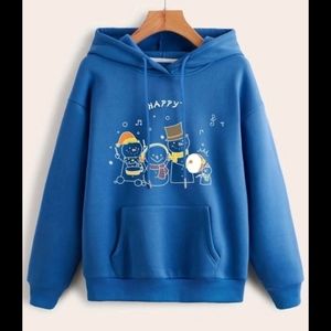 Shein women's holiday pullover hoodie